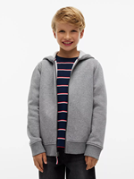 Sweat-shirt à capuche zippé en polaire personnalisé pour homme, coupe ample, couleur unie, avec poche avant, qualité supérieure, produits en gros