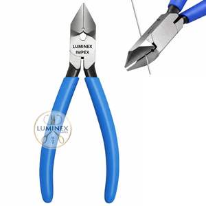 Alicates de Corte Inclinados de 6 Pulgadas, Cortador de Alambre de Precisión con Mandíbula Angulada, Acero Inoxidable, Herramienta Manual Profesional de Alta Calidad, Pakistán - Product Image 2