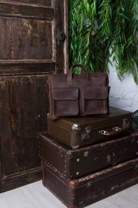 Bolsos para Portátil de Cuero Sintético al por Mayor con Logotipo Personalizado, Bolsos de Hombro de Cuero PU para Portátiles, Diseño Único y Moderno, Bolsos para Portátiles de Cuero OEM - Product Image 6