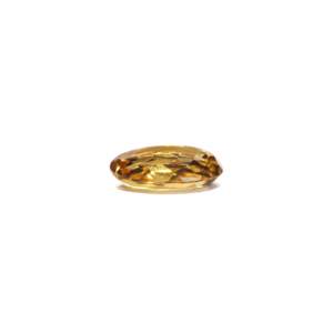 Oval Cabochon Citrine 3.75 Carat Loose Gemstone Golden Color for Fine Jewelry - Product Image 3