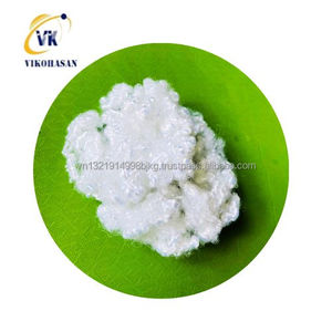 High Quality 7D64mm 15D64mm HCS HCNS White Staple Polyester Fiber Siliconized for <b>cushions</b> bedding material - Product Image 2