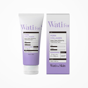 cleanser Watiforskin Whatiforskin Squeaky <b>Clean</b> PDRN Collagen Deep <b>Clean</b> Whipping Cleansing <b>Foam</b> Made in Korea - Product Image 3