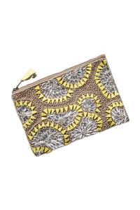 Pochette exclusive de haute qualité pour pièces de monnaie brodées au design d'ananas perlé et élégant Ajouter un nouveau luxe pour fille - Product Image 4