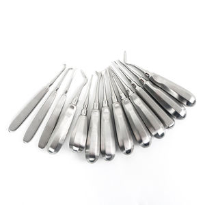 Precio Económico: 10 Elevadores Dentales Manuales de Acero Inoxidable Curvos para Extracción de Raíces, Fórceps para Extracción Dental, Instrumentos CE - Product Image 6