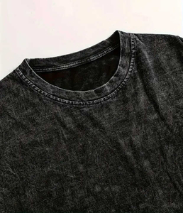 Camiseta con Lavado Ácido de Marca Privada, Diseño Único con Lavado Mineral para una Marca de Boutique Exclusiva, Ropa al por Mayor - Product Image 2