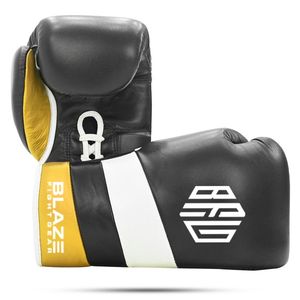 Guantes de Boxeo Profesionales con Cordones, de Cuero Genuino, para Entrenamiento de Sparring, MMA, Muay Thai y Kickboxing - Product Image 2