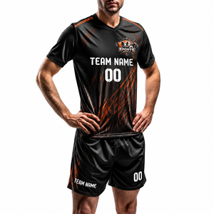 Camiseta de Fútbol Diseñada para una Acción Dinámica con Comodidad y Rendimiento Avanzados, con Logotipo y Diseño Personalizados - Product Image 1