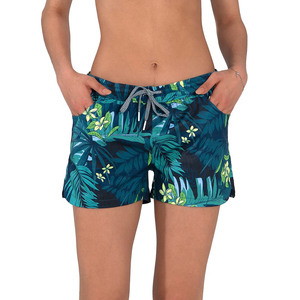 Shorts de plage pour femmes 2026 : taille haute élastique, écologiques, anti-humidité, impression personnalisable - Product Image 2