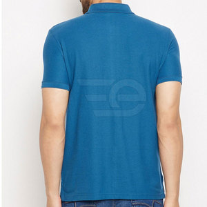 Polo pour homme en coton mélangé, manches courtes, décontracté, été, design uni, vente en gros OEM, polo décontracté pour homme - Product Image 4