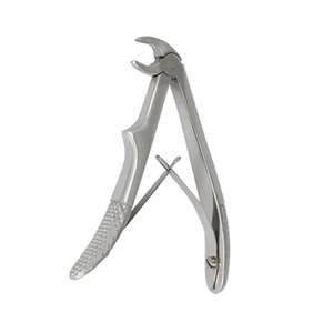 Forceps d'extraction dentaire professionnels pour molaires inférieures, haute qualité, manuels, en acier inoxydable, certifiés CE ISO, par Grip Surgical - Product Image 3
