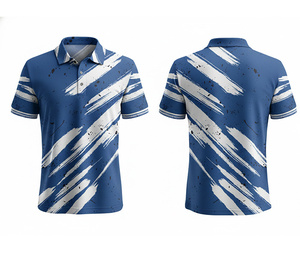 OEM ODM Sublimation Polo Shirt Custom Design Available Durable Stitching for Men Women Youth Quick-Dry Dry-Fit Active Polo - Product Image 4