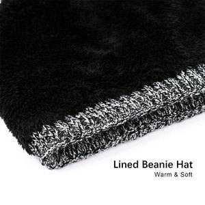 Customizable Acrylic Warm All Over Print Tuques Streetwear Bini Reversible Toque Winter Knitted <b>Beanie</b> - Product Image 5