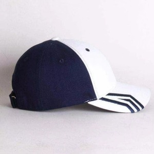 Custom Logo Embroidered Unisex 6-Panel Snapback Cap White <b>Navy</b> Color Blocking Contrast Brim Casual <b>Hat</b> Adult OEM ODM Wholesale - Product Image 2