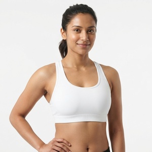 Sujetador deportivo OEM al por mayor para mujer, de alto impacto, estilo racerback, top corto para gimnasio y entrenamiento, ropa deportiva. - Product Image 3