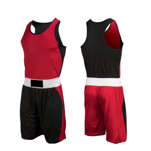 Tenue de kick-boxing, ensemble veste et short de boxe, logo personnalisé, uniforme de boxe pour hommes, activités de compétition professionnelles personnalisées - Product Image 1