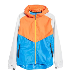 Chaqueta Deportiva de Contraste de Color para Hombre, Chaqueta Cortavientos Ligera de Nailon, Chaqueta Informal de Verano para Correr - Product Image 3