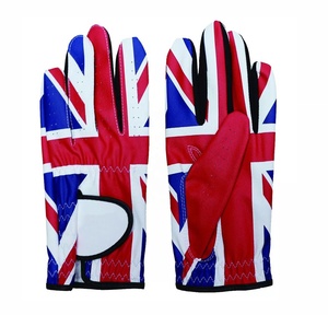 Gants de golf unisexes personnalisables en cuir souple pour homme, taille XXXL, pour gaucher, avec logo personnalisé, poignées sportives, design de paume par sublimation - Product Image 2