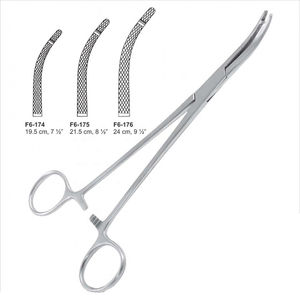 Juego de Pinzas Hemostáticas Manuales CRILE-RANKIN, Instrumento de Acero Inoxidable y Madera con Portaagujas y Pinzas Crile - Product Image 2