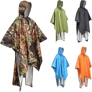 Poncho Impermeable de Maternidad Tallas Grandes con Estampado, Recubierto de PU, Poliéster Transpirable, con Capucha, Unisex, para Exteriores, ¡Gran Venta! - Product Image 2