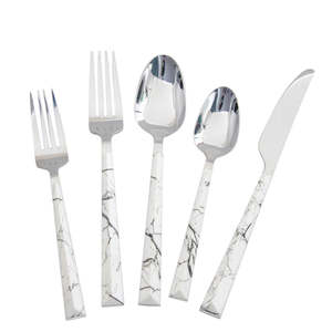 Juego de Cubiertos de Acero Inoxidable de Alta Resistencia |   Cubiertos Duraderos para Banquetes, Catering y Eventos - Product Image 5