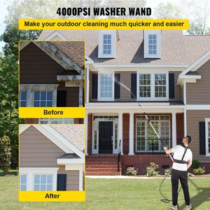 Lancia Telescopica per Idropulitrice da 4000 PSI, 9 GPM, fino a 5,5 m, con 5 Livelli di Regolazione, per Pulizia Intensa - Product Image 2