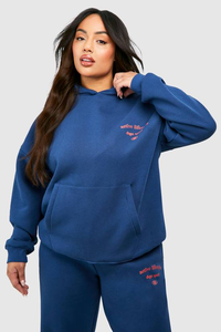 Conjunto de Sudadera con Capucha y Pantalones Deportivos Personalizados para Mujer, Casuales, de Invierno, de Forro Polar Sólido, Transpirables y Ecológicos, 100% Algodón - Product Image 6