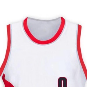 Maillot de basketball sportif d'été sans manches de haute qualité, imprimé, grande taille, personnalisable avec nom et numéro, tissu respirant, vente en gros OEM - Product Image 2