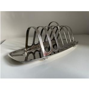 Support de porte-toast en métal luxueux pour morceaux de pain de petit-déjeuner accessoires de cuisine stockage à domicile et étagère à toasts - Product Image 1