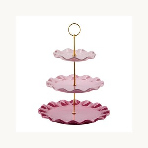 Three Tier Stainless Steel <b>Cake</b> Stand Fabulous Design <b>Cake</b> Stand Stylish For <b>Wedding</b> Party Restaurant Hotel Use - Product Image 4
