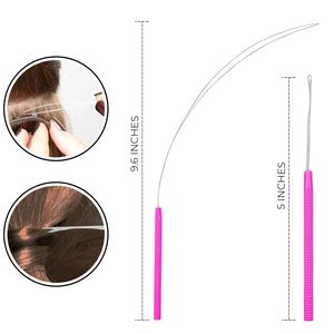 Hair Extension <b>Pliers</b> <b>Set</b> Stainless Steel Pink Handle Tools for Installation and Removal - Product Image 4