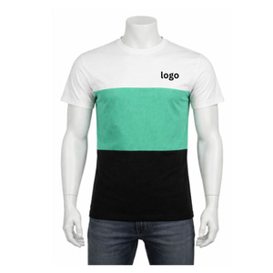 Camiseta personalizada de manga corta con hombros caídos, cuello redondo, corte regular, 100% algodón, 220g, impresión de logotipo personalizado, camiseta para hombre - Product Image 3