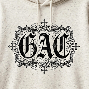 Sudadera con Capucha Gráfica Oversize de Invierno, Cortavientos Digital con Cordón Ajustable y Bolsillo Canguro, 100% Algodón - Product Image 5