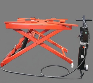 Elevador de Tijera Portátil Electrohidráulico para Automóviles, Elevador de Vehículos de 4000 kg, Elevador de Tijera Portátil Electrohidráulico - Product Image 1