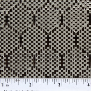Tela Hexagonal de Fibra de Carbono PLATA - Product Image 6