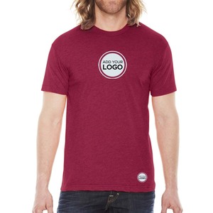 เสื้อยืดคอกลมเบสิคผ้าแคนวาสสำหรับผู้ชาย Bella - Product Image 5