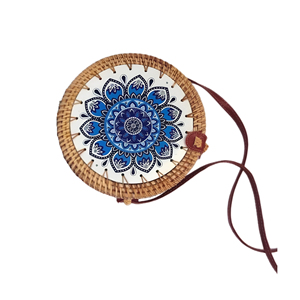 Sac en rotin naturel tissé à la main pour femmes, mode estivale, plage, voyage et shopping, vente en gros - Product Image 4