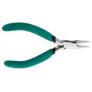 Flat Tip Hair <b>Extension</b> Pliers Hair Tools 100% Stainless Steel Pliers with Black Handle Professional Tool for Install and Remove - Product Image 5