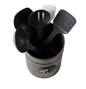 Porte-couverts martelé de taille moyenne, personnalisable, élégant, organisateur de cuillères, fourchettes et couteaux, support à couverts créatif et moderne - Product Image 3