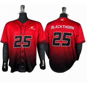 Uniformes de Béisbol Sublimados para Hombre, Conjunto de Uniforme Deportivo, Diseño Personalizado, Logotipo del Club, Equipos de Béisbol y Sóftbol, 100% Poliéster - Product Image 1