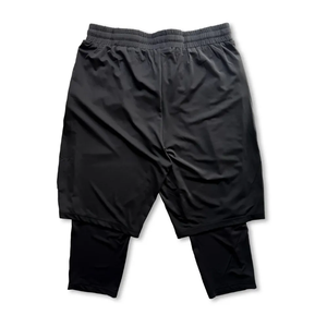 Customized Men's Awrah Shorts <b>Canvas</b> Elastic Waist Muslim Mid-Knee Casual Sunnah <b>Islamic</b> Plain Full Length Inner Layer Men - Product Image 3