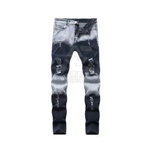 Jean décontracté pour homme avec logo personnalisé 2026 – Vêtements pour homme en gros - Product Image 2