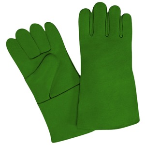 Guantes de Soldadura de Cuero Profesionales Unisex, Resistentes al Fuego, Protección UV, Dedos Completos, Resistentes, para Soldadores al Aire Libre - Product Image 4