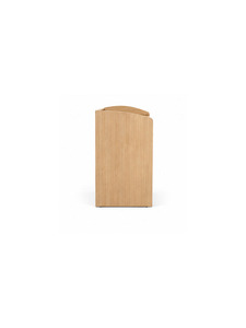 Mesita de Noche Moderna de Madera Maciza con Dos Cajones y Tiradores Metálicos, Mesa Auxiliar de Madera para Dormitorio, Gabinete de Almacenamiento - Product Image 4