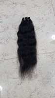 Extensions de cheveux naturels bouclés Remy indiens non traités, tissage double machine, style afro, haute qualité, toutes couleurs
