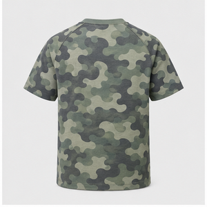 เสื้อยืดคอกลมแขนสั้นลายพรางยูคาลิปตัสเซจทรงพระจันทร์เสี้ยวสำหรับผู้ชาย รุ่น MTS-CAMO-0019 - Product Image 2