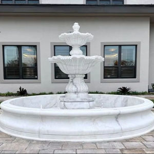 Fuente de Agua de Mármol de Piedra de Lujo para Decoración de Jardín y Patio - Product Image 3