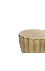 Mesa de Centro Moderna con Diseño Acanalado para Sala de Estar, Mueble Decorativo - Product Image 2
