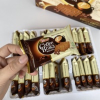 Biscuits uniques au café et à la crème 360g, collation croustillante, faible en gras et en glucides, sachet, marque Libra BC360 Vietnam