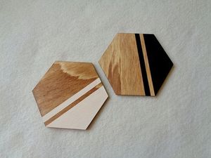 Handcrafted Resin Inlay Coasters Unique <b>Epoxy</b> Art with Natural Elegant Drink Protection <b>Table</b> Decoration & Accessories Mat & Pad - Product Image 5