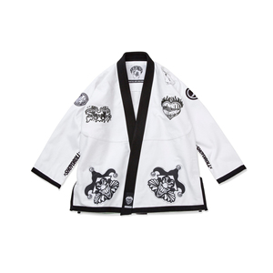 Último Modelo Shoyorol Blanco #   Kimono Brasileño de Jiu-Jitsu BJJ, Uniforme de Jiu-Jitsu, 100% Algodón, Transpirable, Corte Holgado, para Entrenamiento, 440g - Product Image 1
